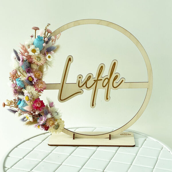 Wonen en cadeaus-Flowerhoops-Flowerhoop Liefde-Studio Gravin